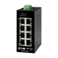 Tripp 8-Port Unmanaged Industrial Gigabit Ethernet Switch - 10/100/1000mbps DIN - Switch - 1 Gbps