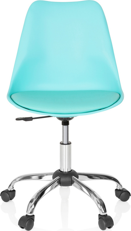 hjh OFFICE Kancelárska stolička Home Office Kancelárska stolička FANCY PRO bez podrúčok Otočná stolička z umelej kože