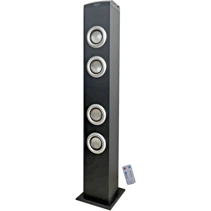 Prenosné reproduktory Bluetooth Inovalley HP47-BTH 60 W Black