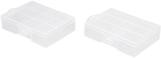 OEM AAA-Batterie-Opbehrschatte für 24 Stück - Transparent - Set von 2 Stück 2026