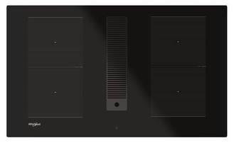 Whirlpool WVHF83BB FKIT, Čierna, Vstavaný, 83 cm, Indukčná varná doska so zónami, Sklokeramická, 4 zone(s)