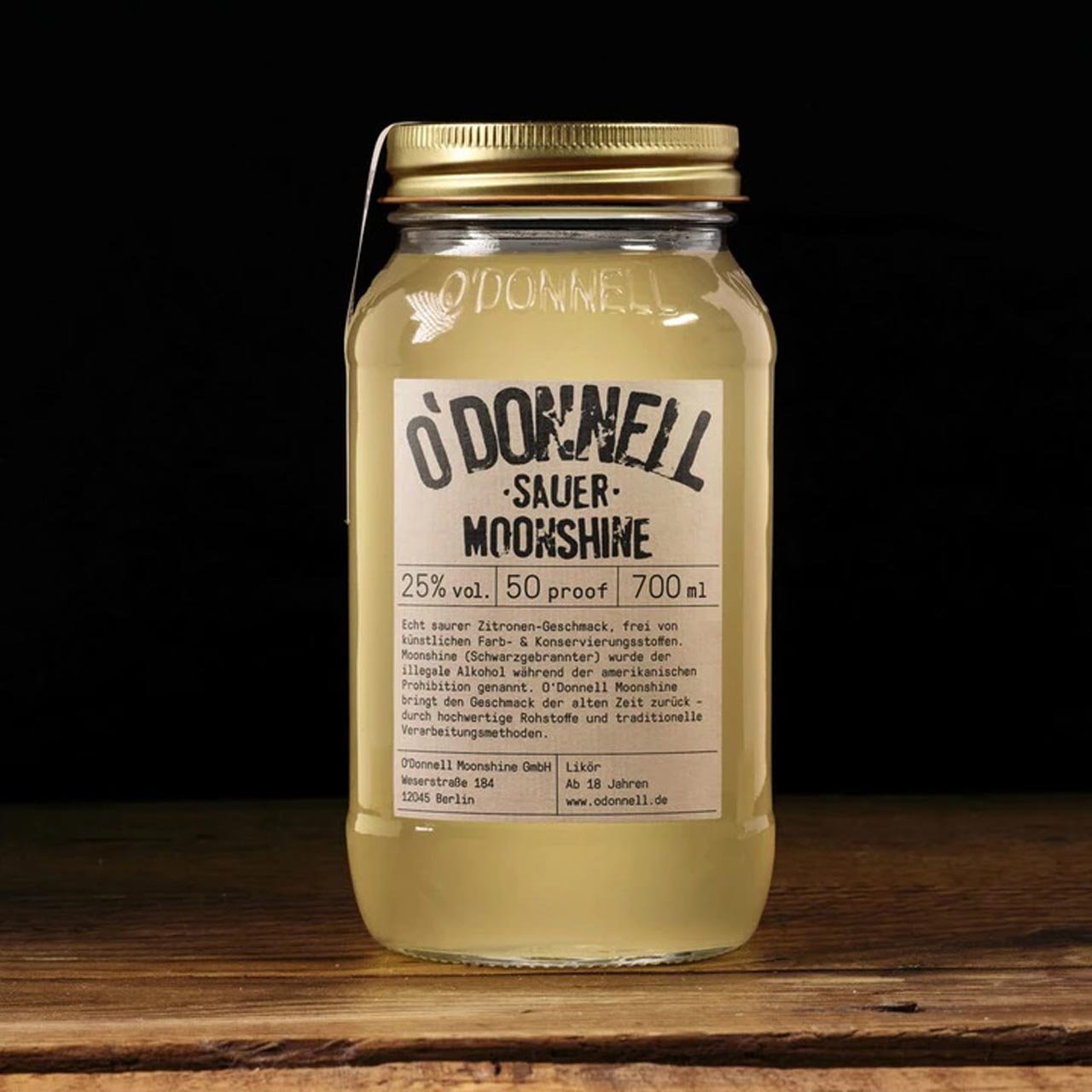 O'Donnell Moonshine Sauer Likör 0,7 L