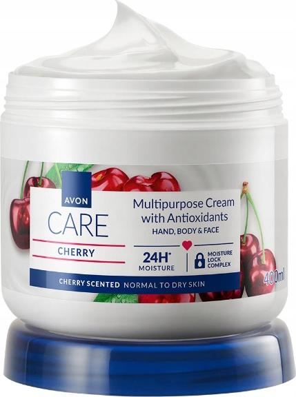 AVON Cherry 3-in-1 Creme mit Antioxidantien für Gesicht, Hände und Körper 400 ml