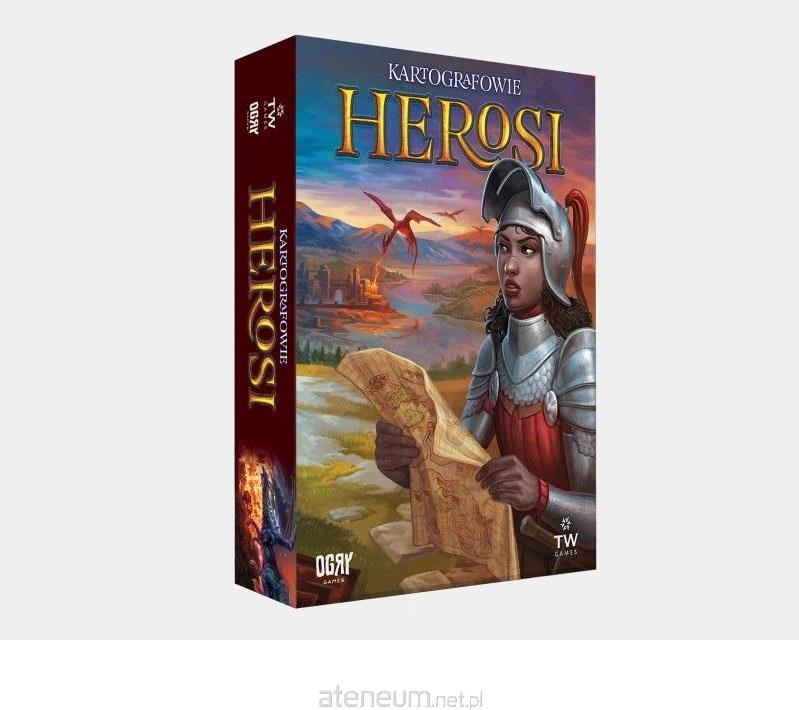 OGRY GAMES Kartographen: Helden + Fähigkeiten Mini-Add-on 2