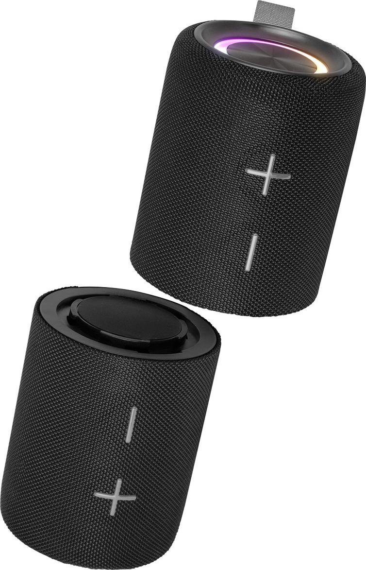 Trevi XCS 8A88 B, 30 W, Bezdrôtový, USB Typ-A, Párty reproduktor, Čierna, Vode odolné