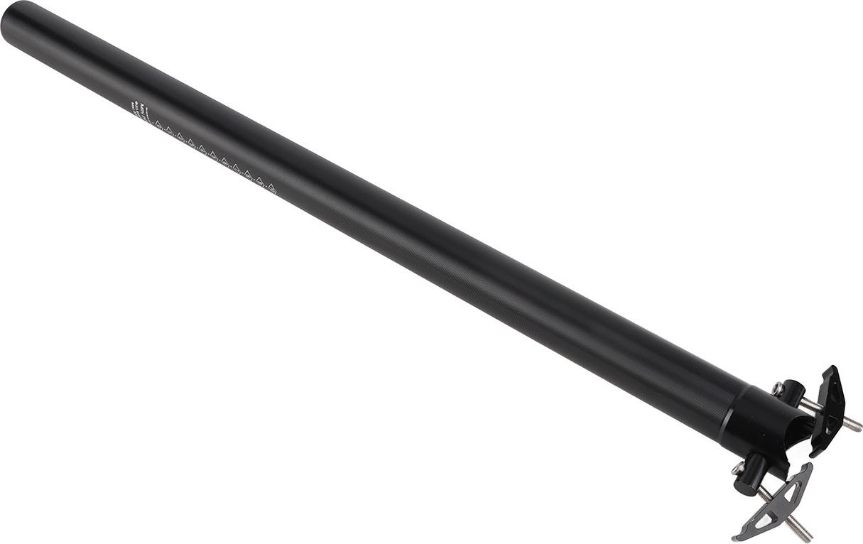 Cocosity Fahrrad Sattelsttze Federung Sattelsttze 33,9 mm Fahrrad Sattelsttze Aluminiumlegierung Sattelrohr Sattelsttze fr MTB BMX Rennrad(schwarz)
