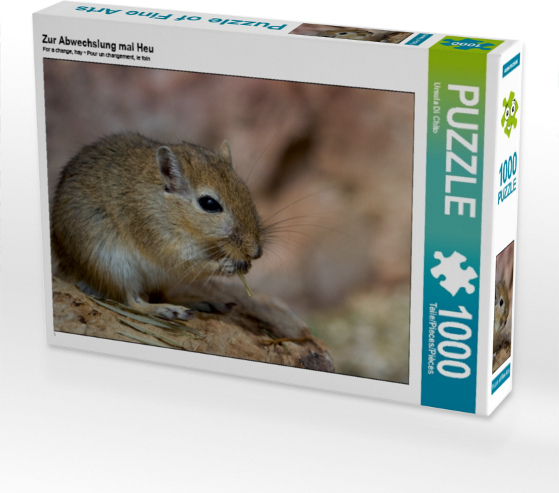 Calvendo Zur Abwechslung mal Heu 1000 Teile Puzzle quer 640x480mm, Di Chito Ursula; 7391652