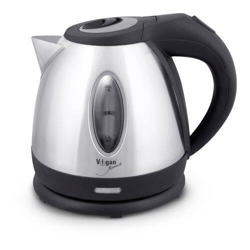 Wasserkocher VIGAN 1,2l Edelstahl 1370-1630W