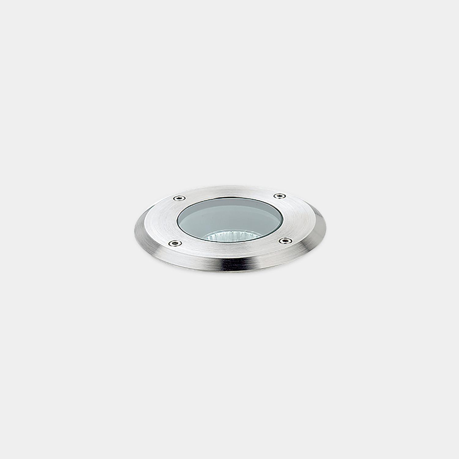 LEDS C4 Bodeneinbaustrahler Rund Untertauchbar Aqua GU5.3 IP68 LEDS-C4 55-9245-CA-37 Silber S3902583