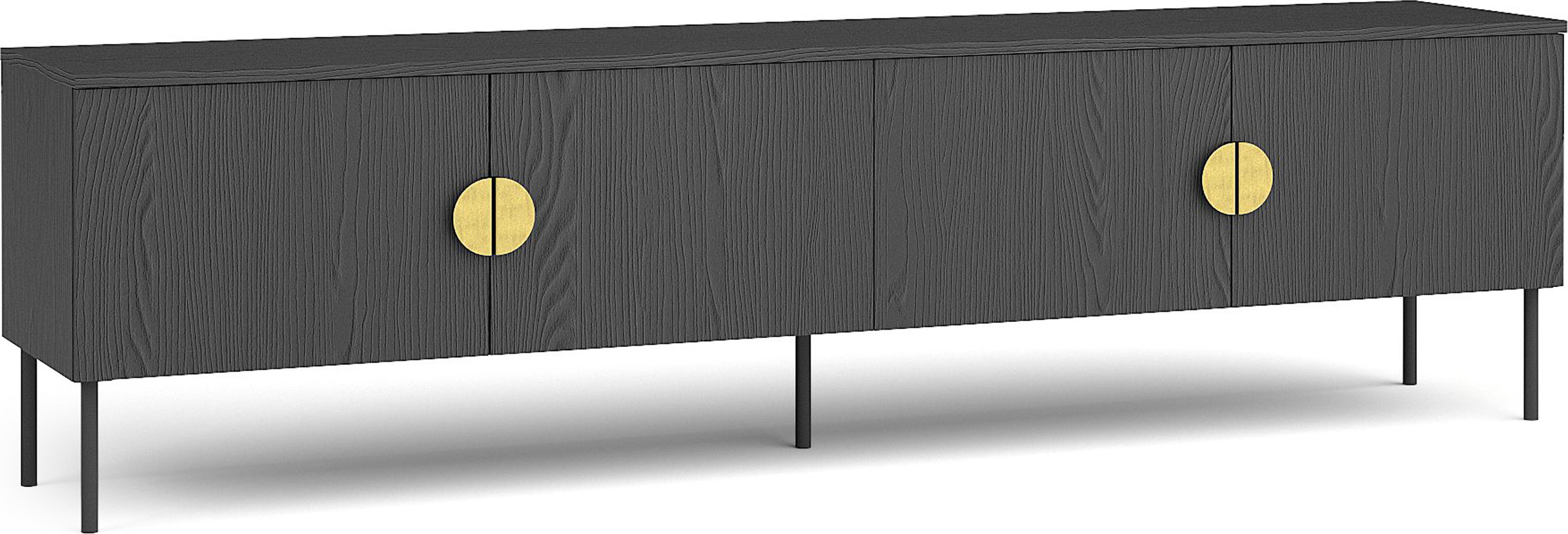 Konsimo TV-Board VIDIS TV-Schrank, TV Möbel, Holzstruktur 12982.04.001