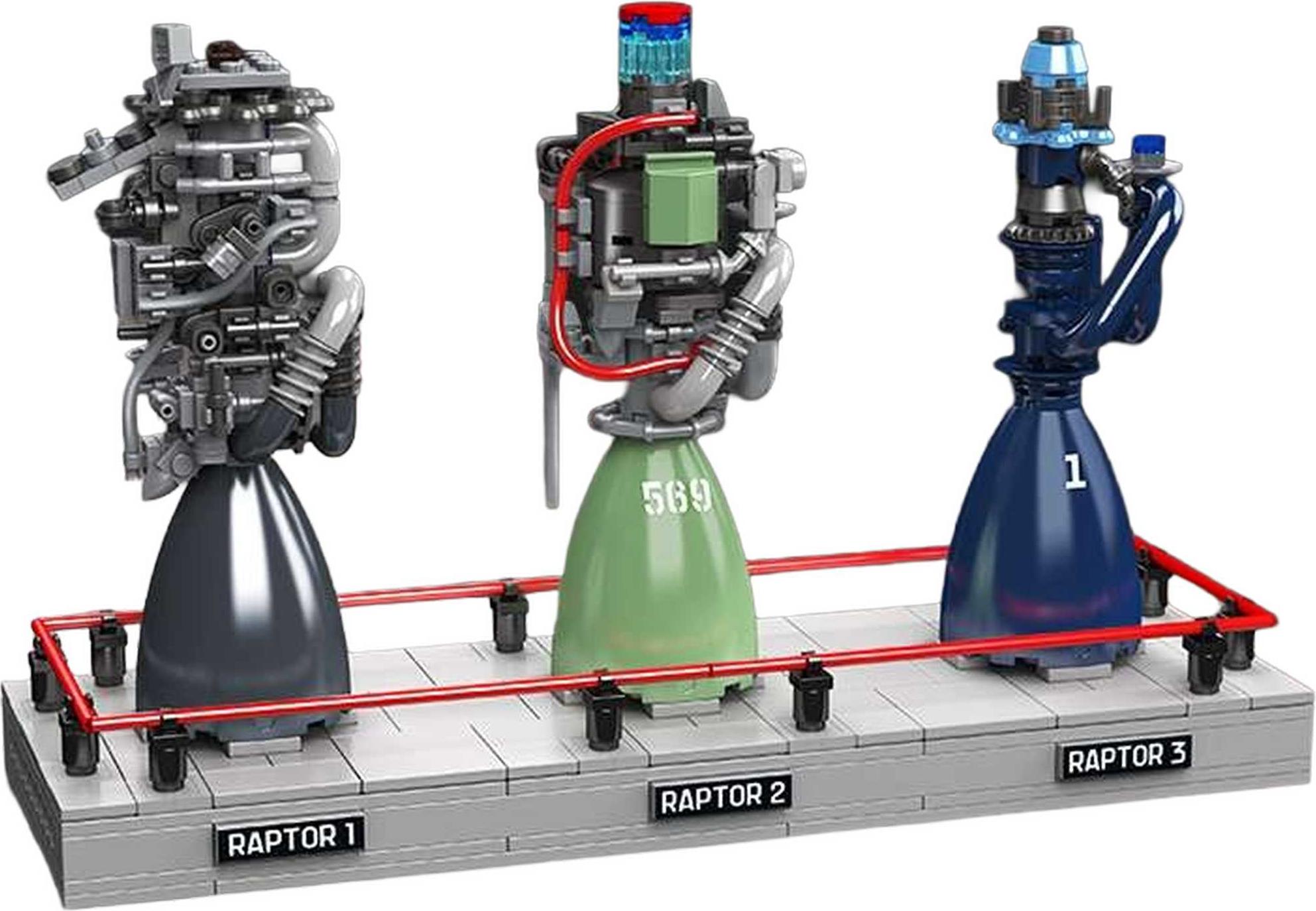 Mould King Raptor Raketentriebwerk 10247