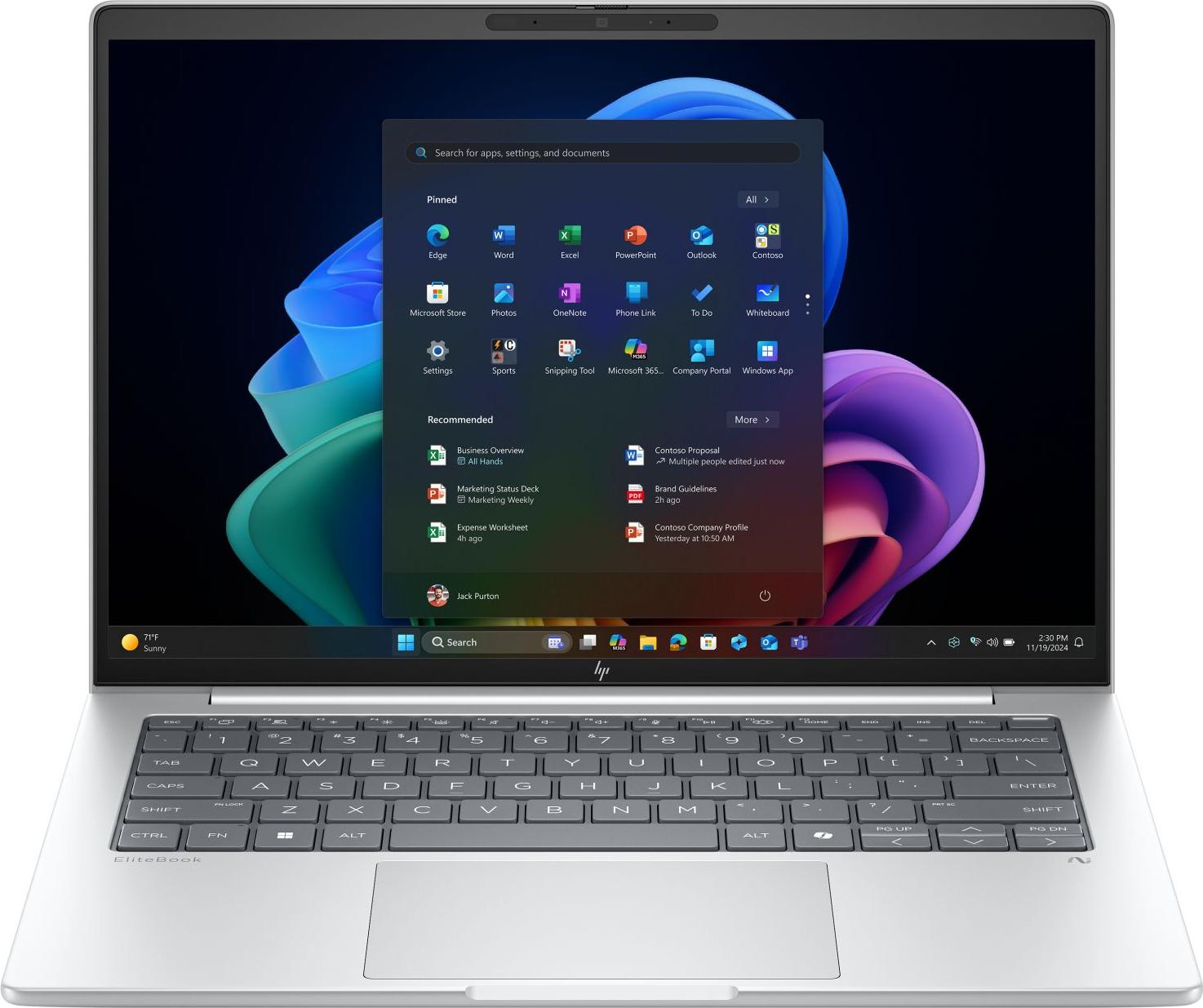 HP EliteBook 8 G1a AMD Ryzen AI 5 340 - Notebook - Notebook - 2 GHz