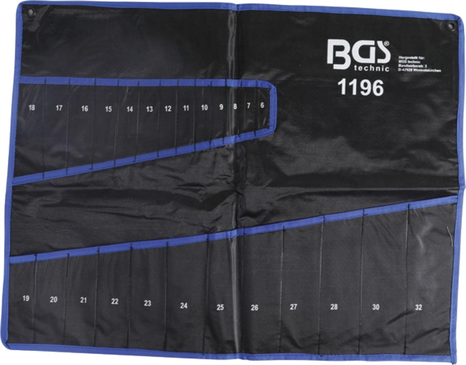 BGS technic BGS 1196-LEER Tetron-Tasche für Art.-Nr. 1196, leer