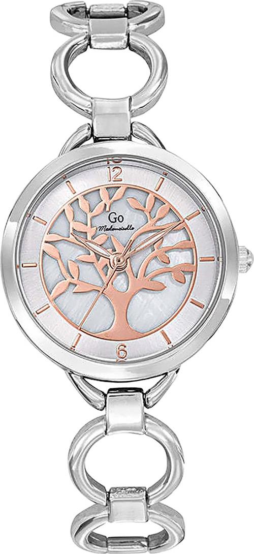 Girl Only dámske náramkové hodinky strieborné analógové Mademoiselle kovový náramok D2UGO695555