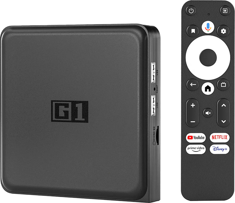 Orbsmart Android TV Box G1 4K HDR Dolby Vision Smart Streaming Player | Chromecast | Netflix | Prime Video | Disney+ | Apple TV+ OS-G1