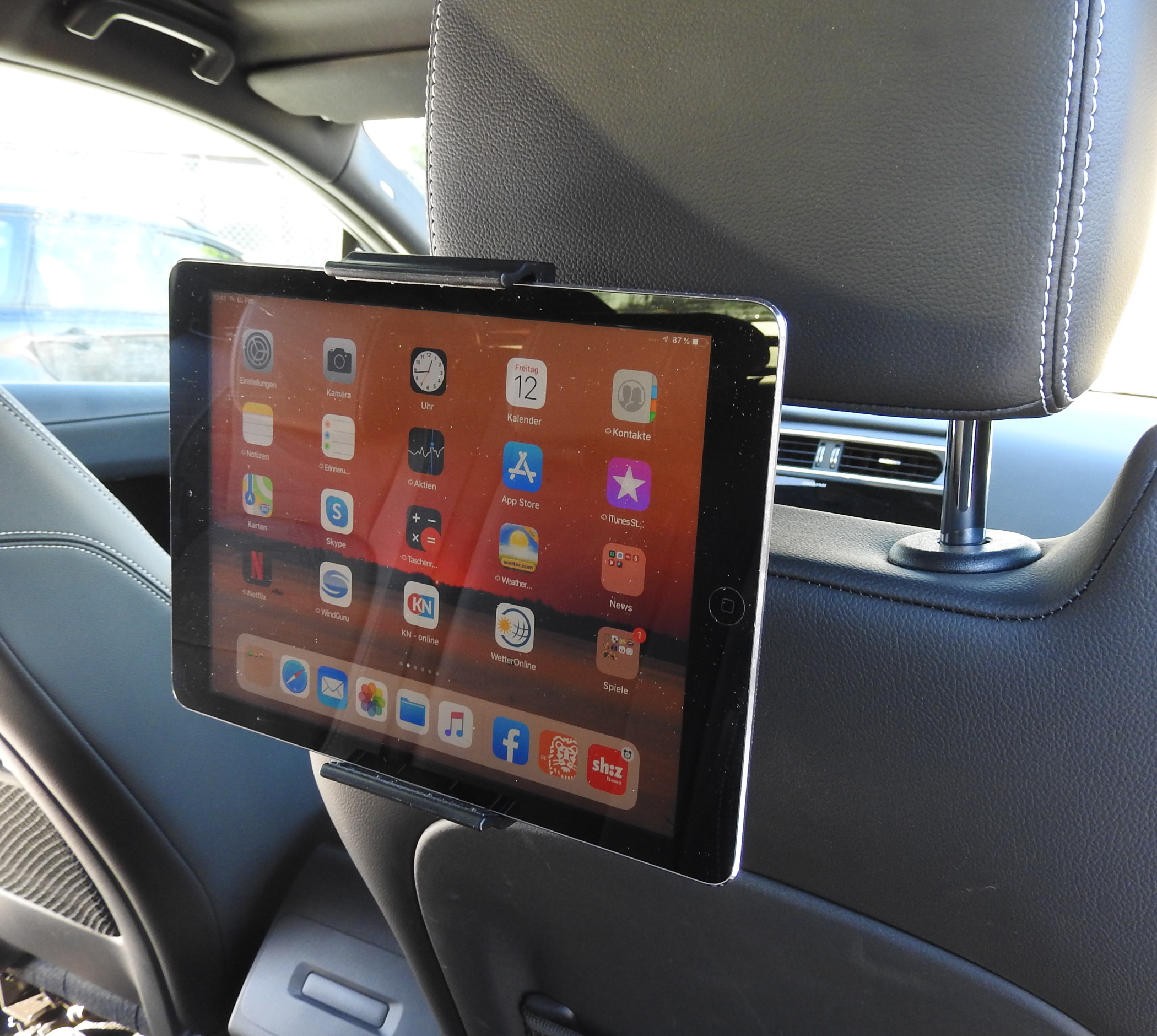 Auto Tablet Halter Auto Kopfstütze Halterung 360 Drehbare Autositz