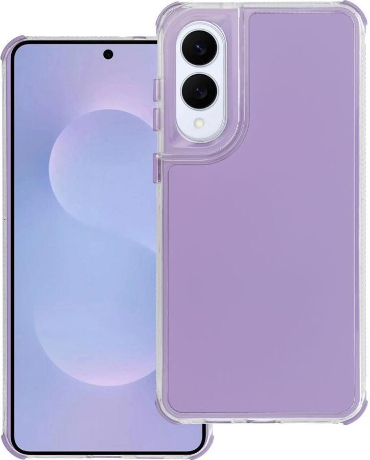 MATRIX puzdro na mobilný telefón vhodné pre SAMSUNG S25 Edge svetlo fialové