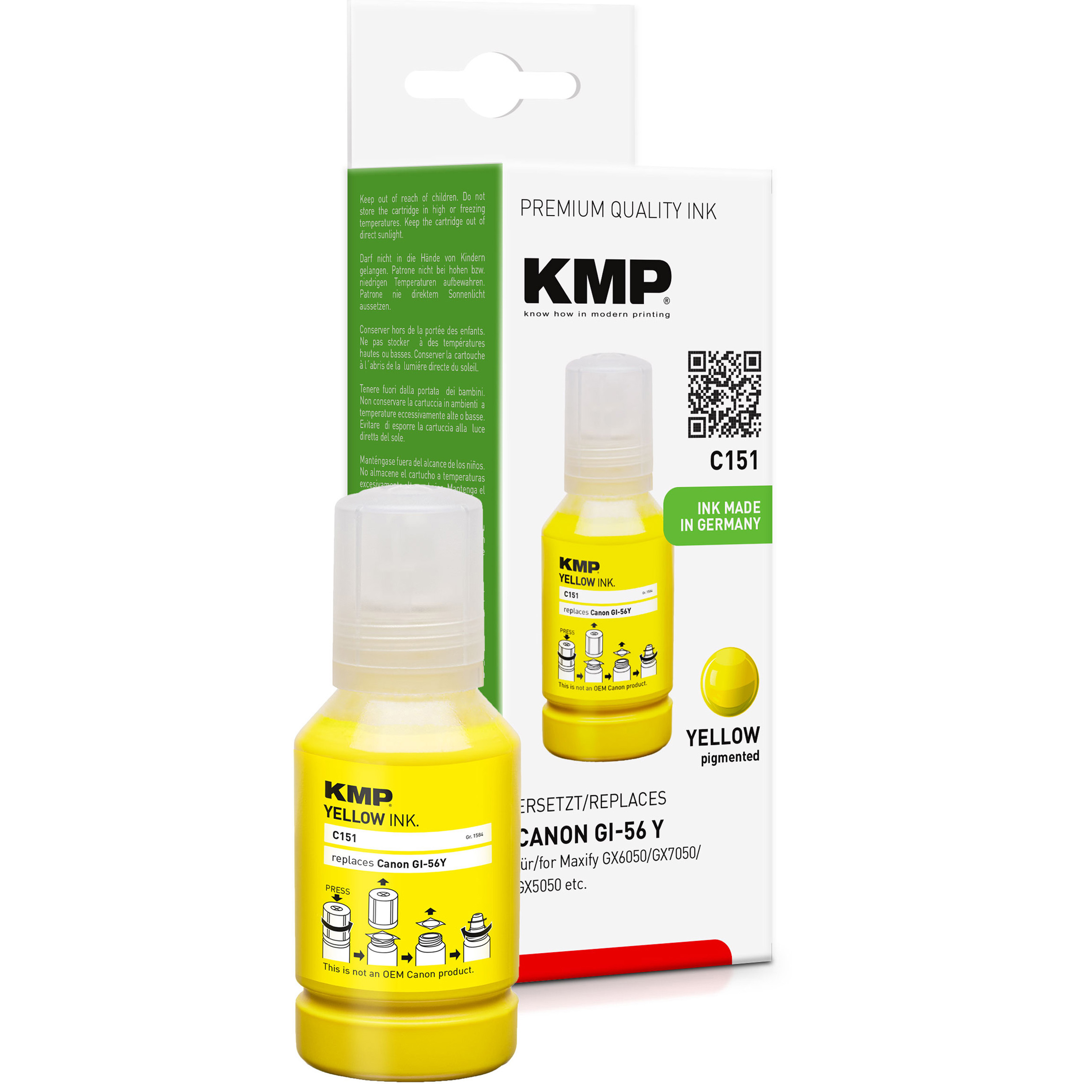 KMP 1584,0009 - 135 ml - 14000 strán - 1 kus(y) - jedno balenie