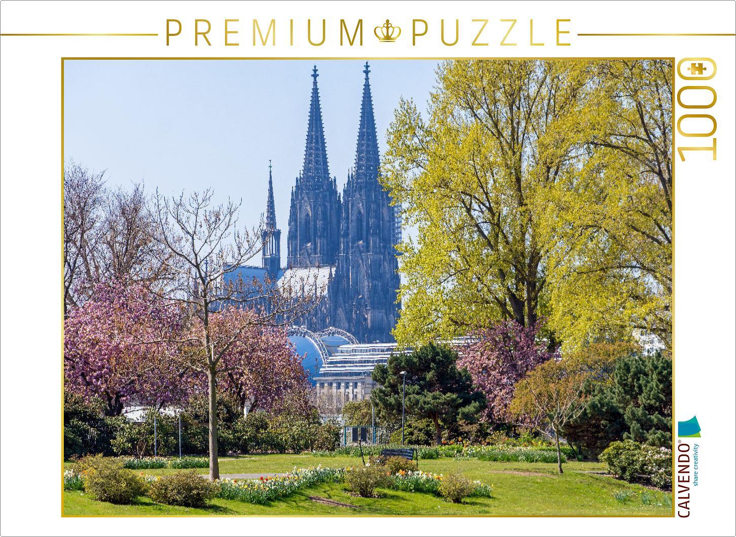 Calvendo Rheinpark, Köln - Foto-Puzzle', 1000 Teile, 1000 Stück(e), Landschaft
