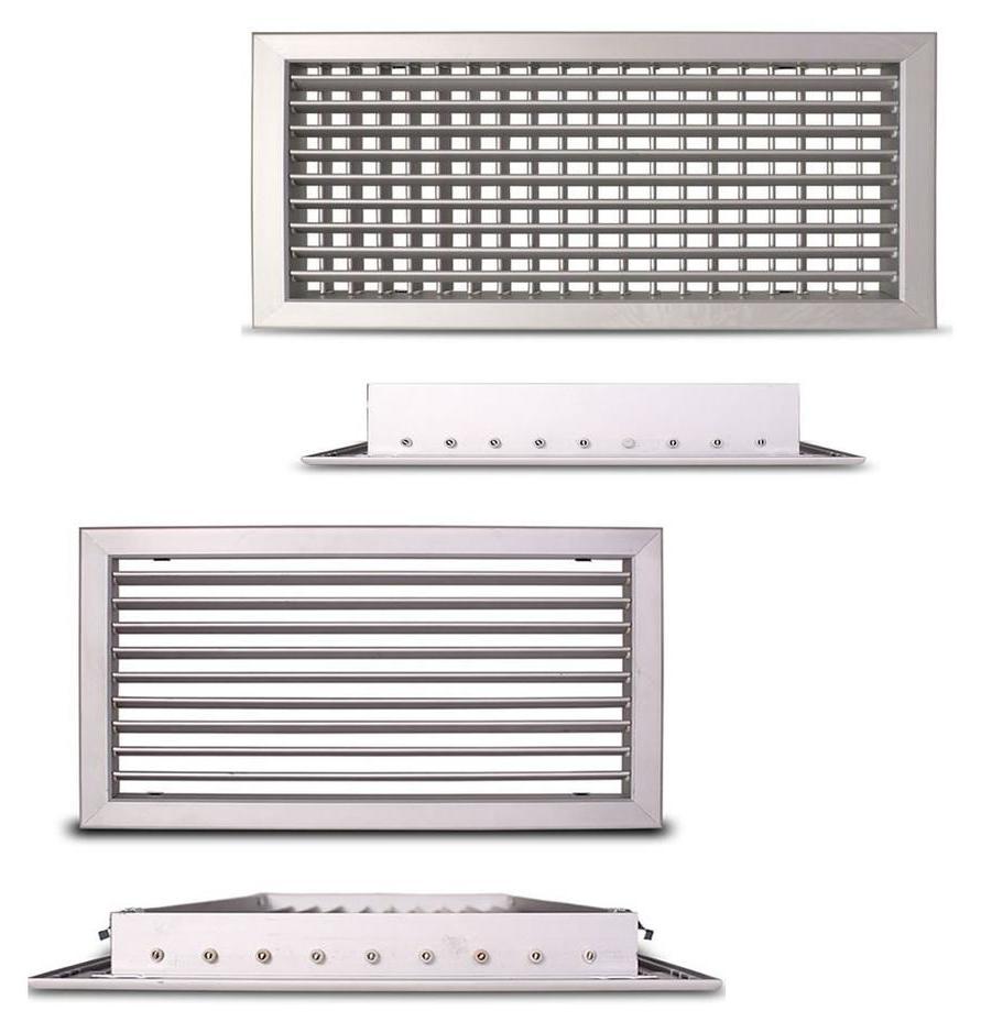 Lenklamellengitter CasaFan ALG-D und ALG-O Aluminium 989531