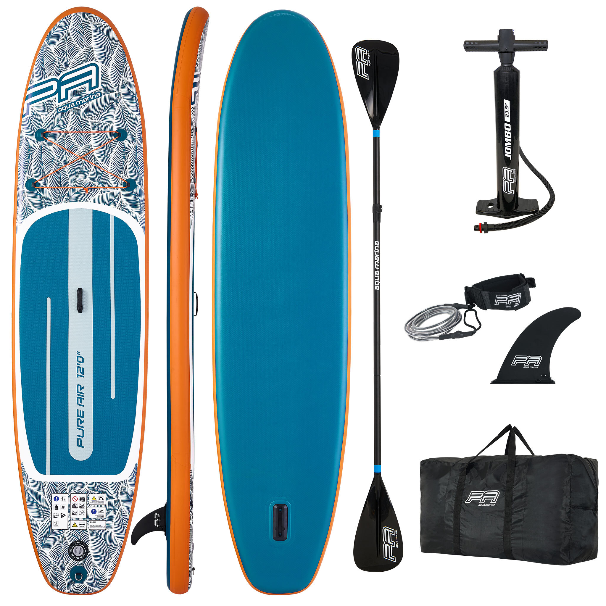 Paddleboard Aqua Marina Pure Air Tropic 12' Minicombo
