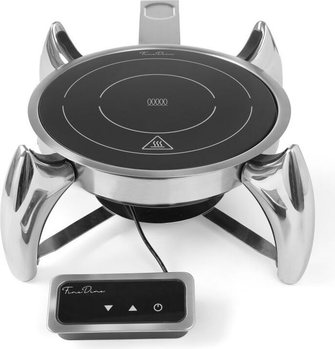 Indukčná varná doska Fine Dine 800 W, čierna, 230V/800W, ⌀245x(H)80mm