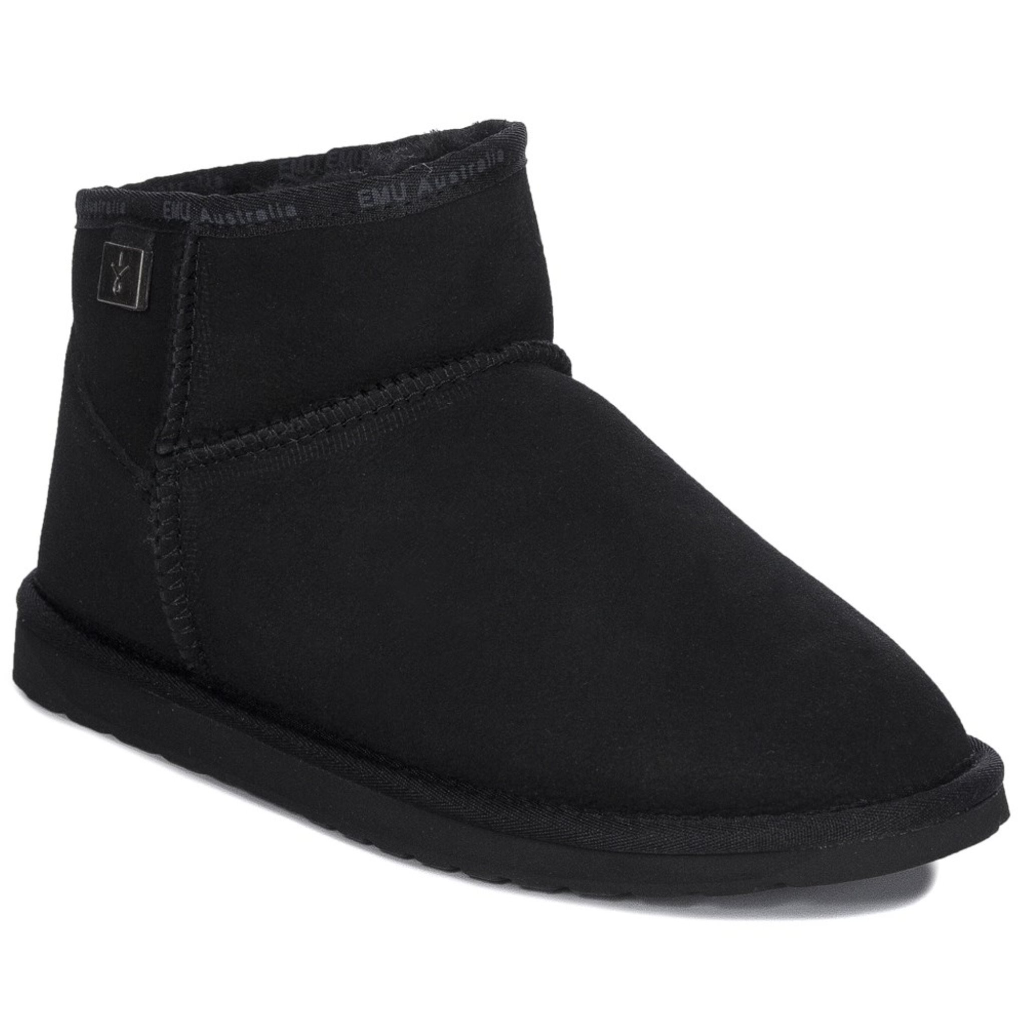 Emu Obuv Australia Botki Damskie Platinum Slim Darling Black, WP11875Black