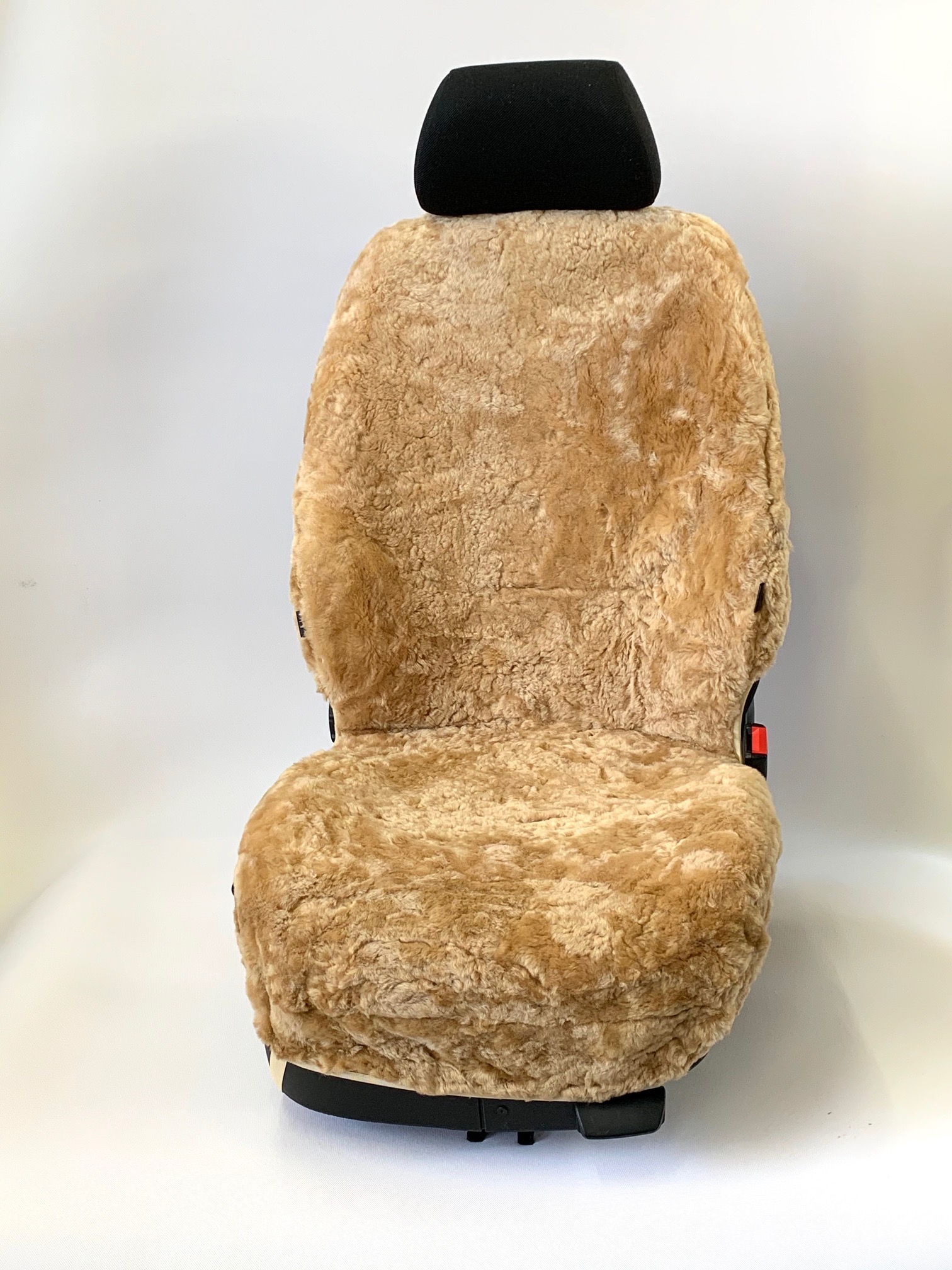 Vollbezug Lammfell Textilumrandung Sitzbezug auch Sitzheizung
