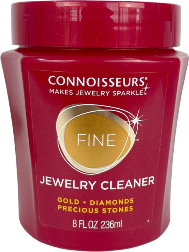 Connoisseurs Feinste Schmuckreiniger für Gold, Platin, Diamanten und Edelsteine 236 ml
