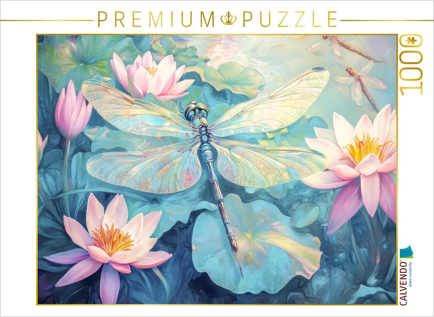 CALVENDO Puzzle Verspieltheit und Harmonie | 1000 Teile Lege-Größe 64x48cm Foto-Puzzle für glückliche Stunden