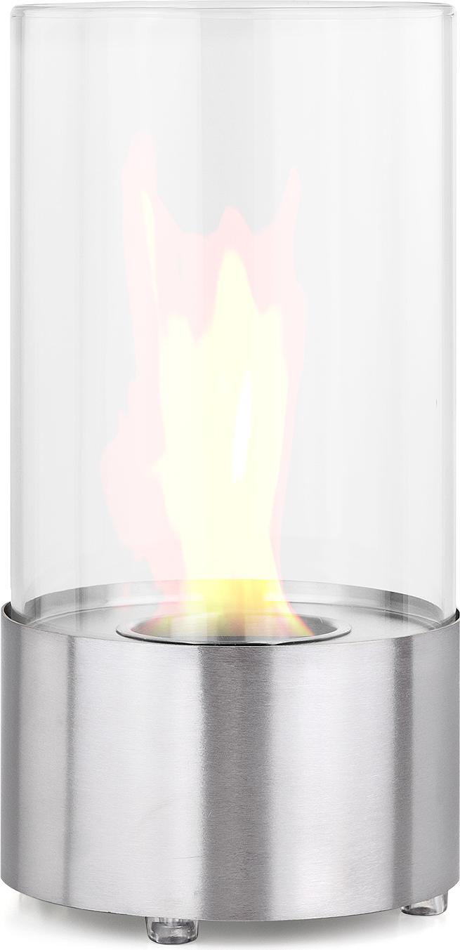 Moritzetanolový stolový krb z nehrdzavejúcej ocele 15,5 x 15,5 x 28,5 cm 300 ml stolový krb