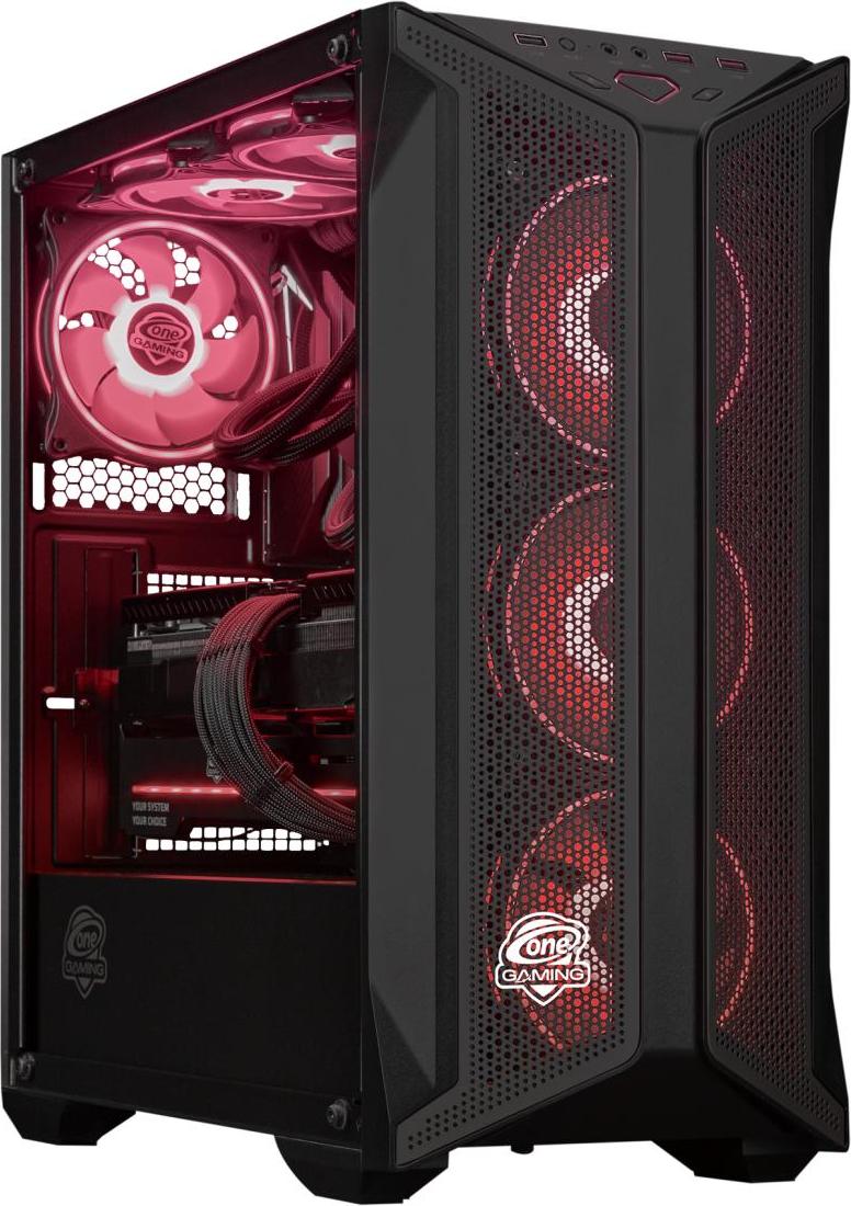 Gaming PC AN159 - Ryzen 5 5500 - RTX 5070 - 512 GB NVMe - 16GB RAM