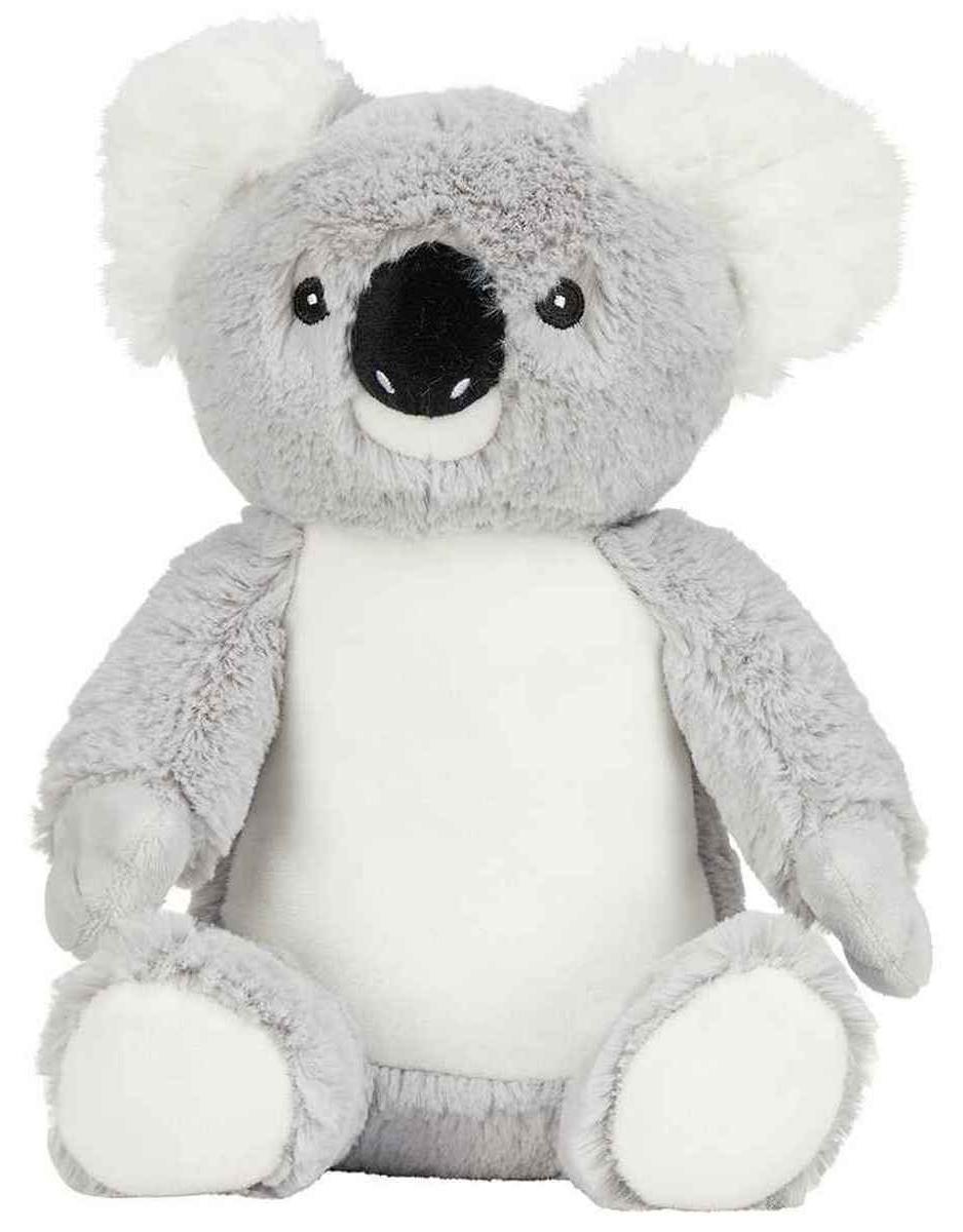Mumbles - "Printme" Koala Plüsch-Spielzeug LT4473 (26 cm) (Grau) UTLT4473