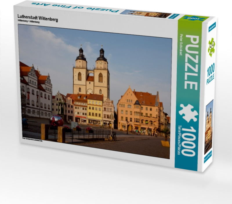 Calvendo Lutherstadt Wittenberg 1000 Teile Puzzle quer 640x480mm, Schickert Peter; 7449959