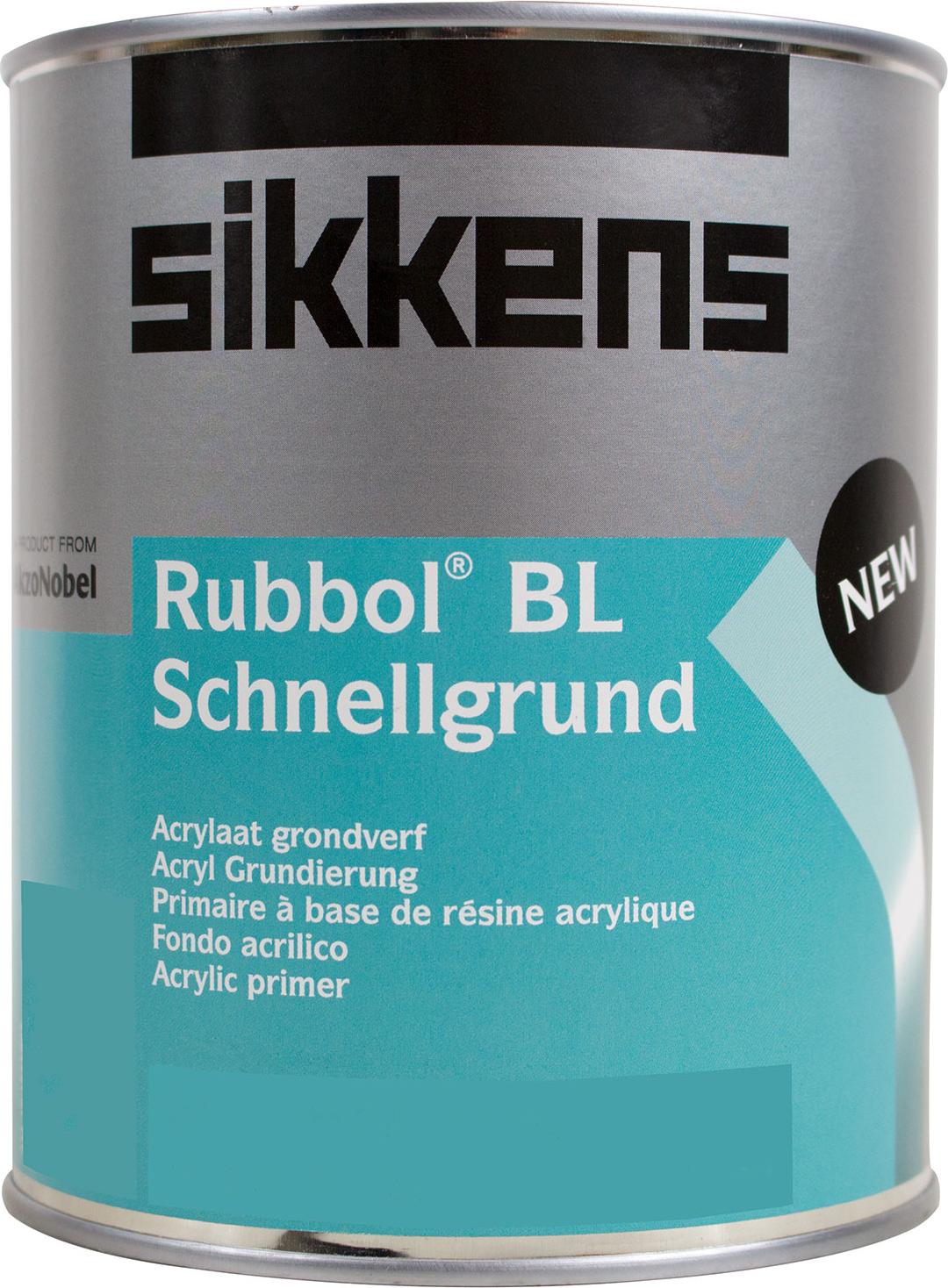 Akzo Nobel Sikkens Rubbol BL Schnellgrund Grund- und Zwischenbeschichtung für innen 1 L NEW-9184
