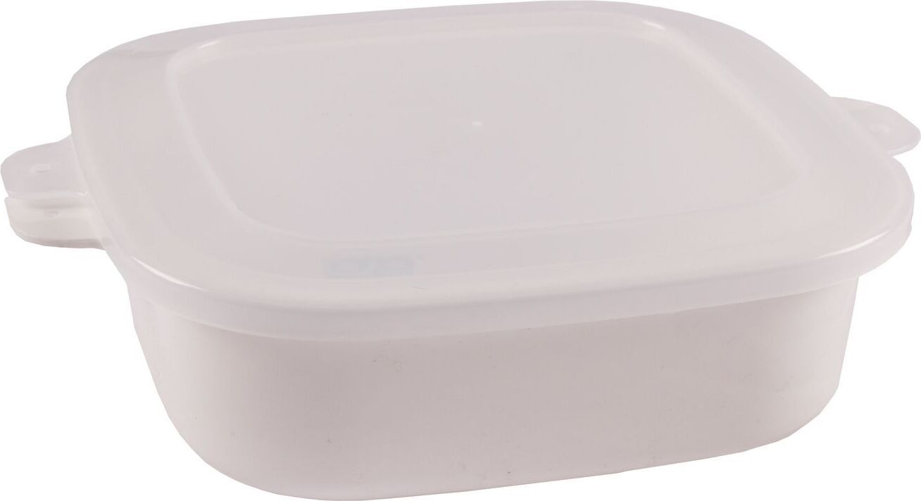 Buri Mikrowellen Kasserolle 1,5L Mikrowellengeschirr Frischhaltedose Gefrierdose Topf 0249f