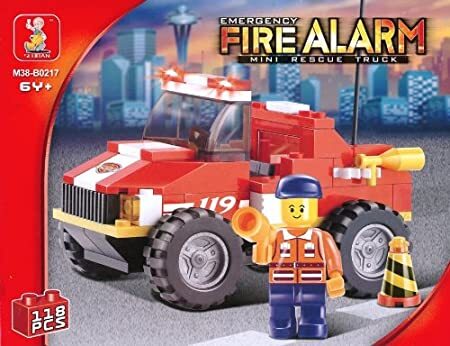 SLUBAN-Ziegel Rettungsfahrzeug 118el M38-B0217