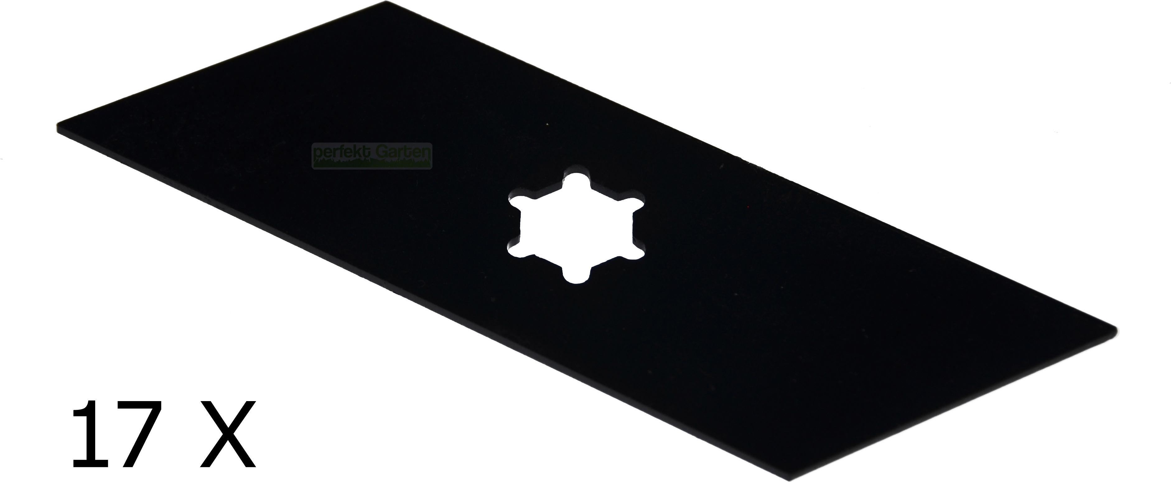 perfektGarten 17 X 16,6 CM Vertikutierer Messer für Rasant 40VE 40VB / 00185732 / 110.000.067 358 X 17