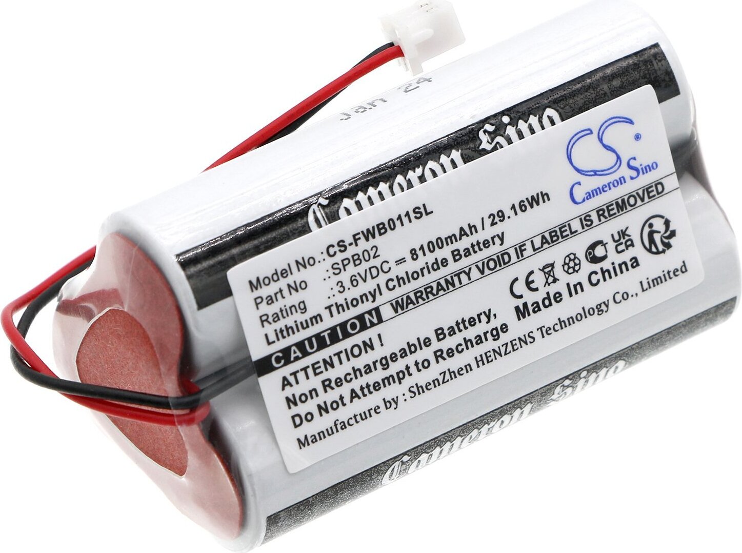 TECHTEK Akku Kompatibel mit [Fluidwell] F010 displays, F011 displays, F012 displays, F013 displays, F014 displays, F016 displays, F018 displays, F040