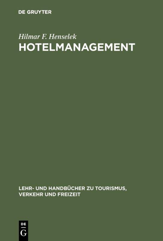 De Gruyter Hotelmanagement