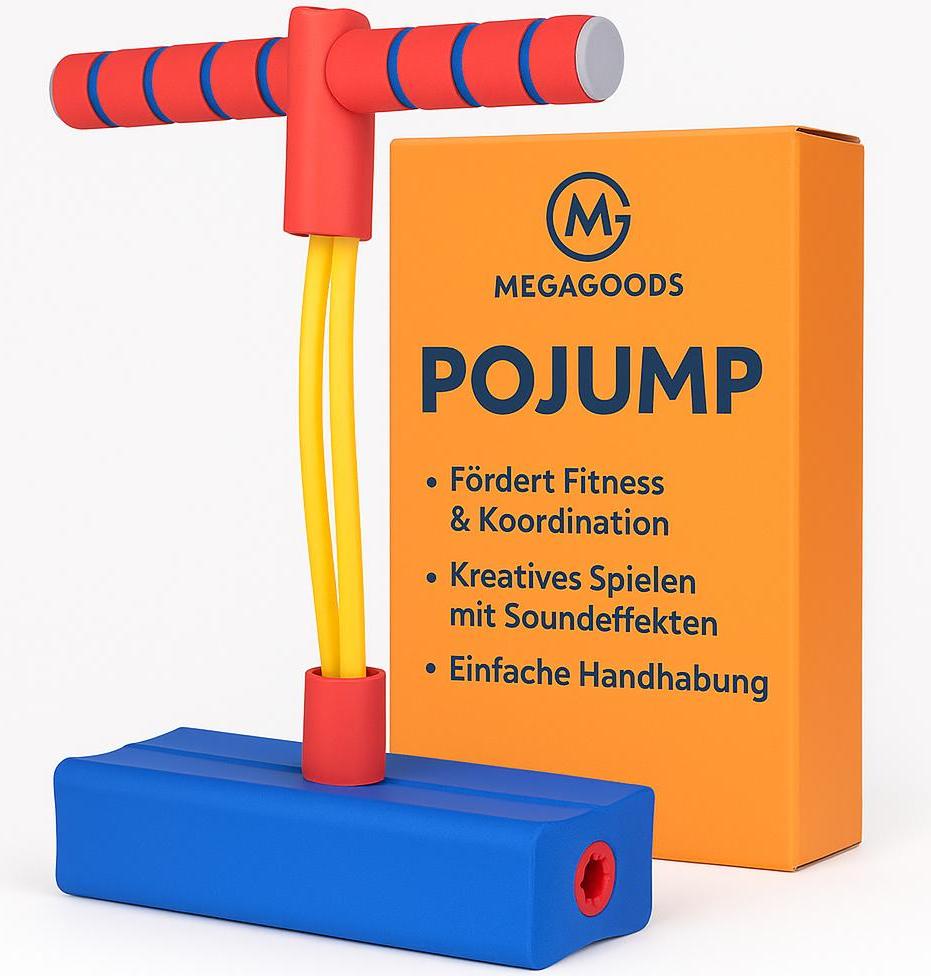 MAVURA Schaumstoff-Pogo-Hüpfer für Kinder Outdoor Spielzeug Spaß DE. 1005005189252522-Blue