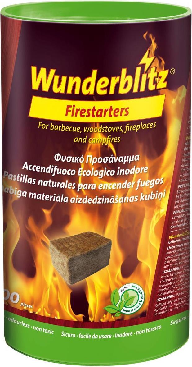 Wunderblitz 100 Kaminanzünder Holzanzünder Ofenanzünder Grillanzünder Kohleanzünder Kaminhol