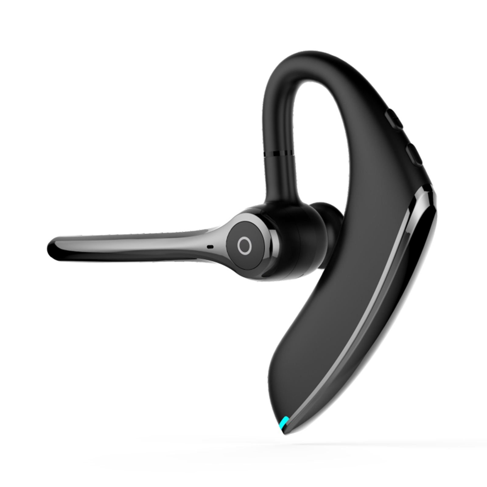 Kopfhörer Bluetooth Freisprech Headset Akku  Mikro In Ear Kabellos 903 Blau NEW 