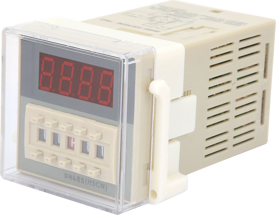 Cocosity Zeitverzögerungsmodul, digitale Zeitverzögerung, Zeitverzögerungsgerät, Zeitrelais, digitales Zeitrelais DH48S-2ZH