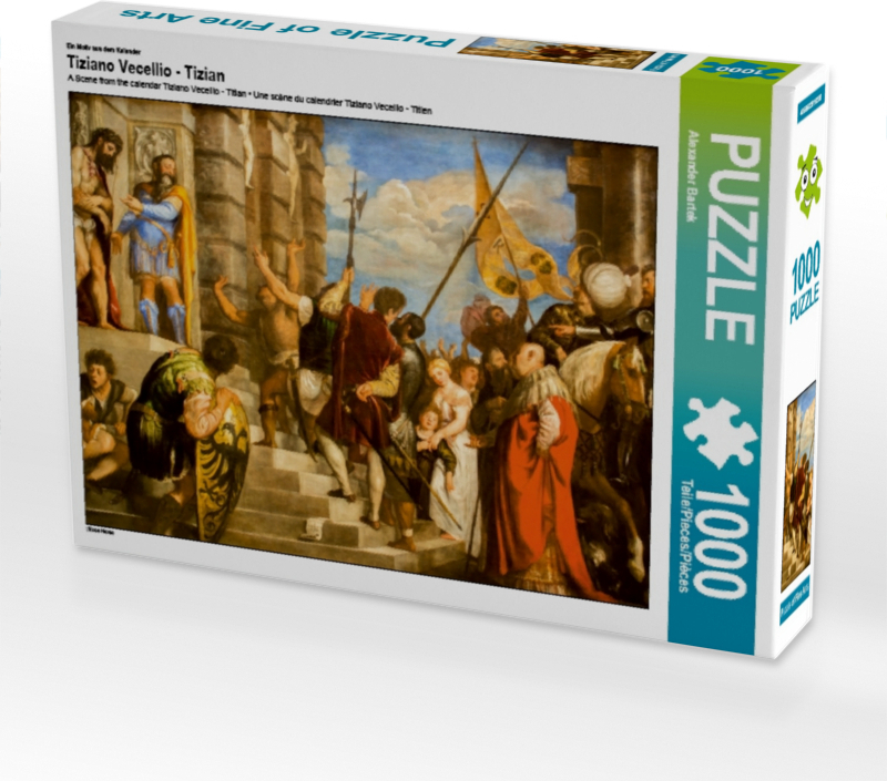 Calvendo Ein Motiv aus dem Kalender Tiziano Vecellio - Tizian 1000 Teile Puzzle quer 640x480mm, Bartek Alexander; 7370131