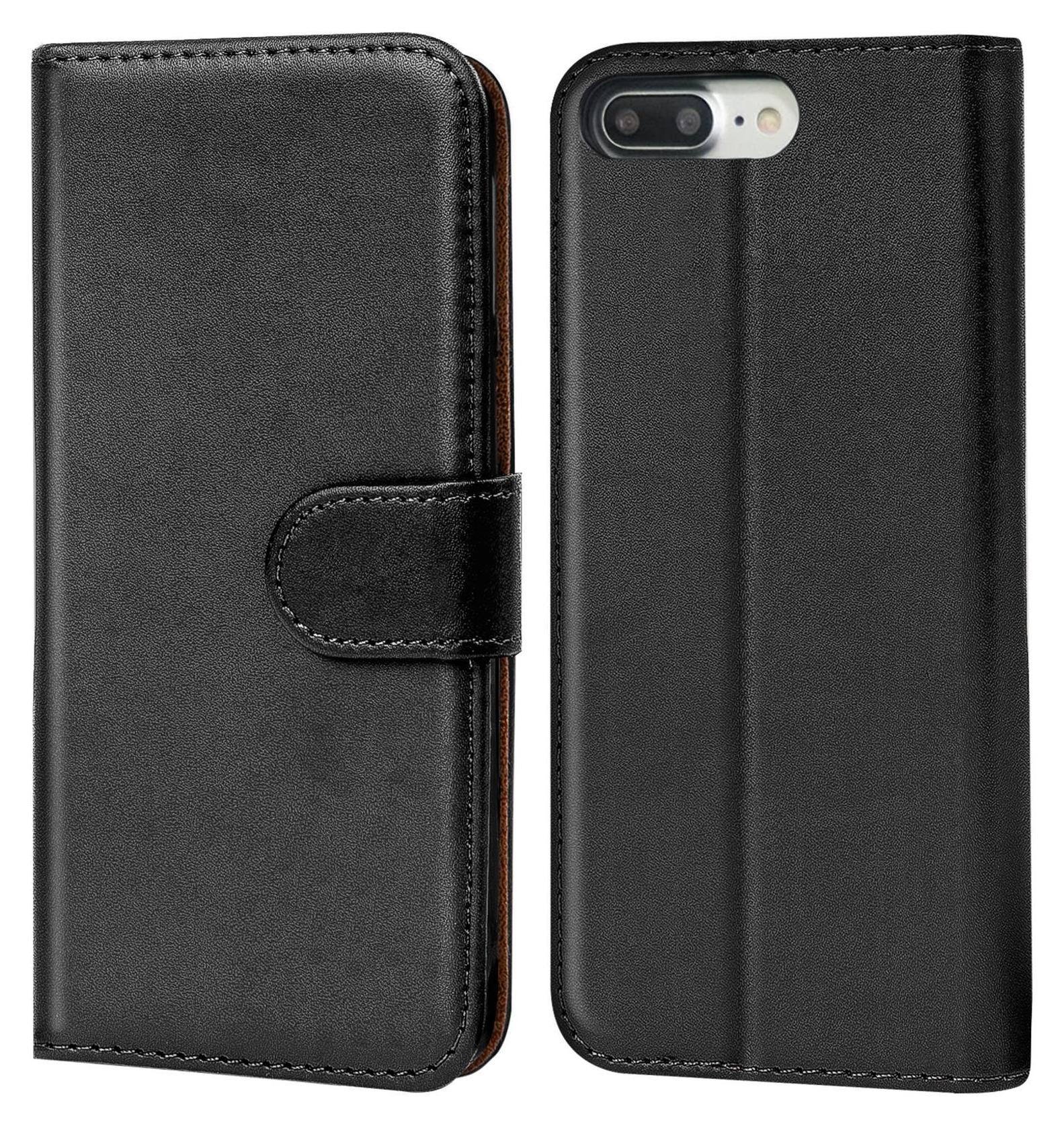 MONASAY Custodia iPhone SE 2020, Cover iPhone 8, Custodia in Pelle iPhone 7 Magn