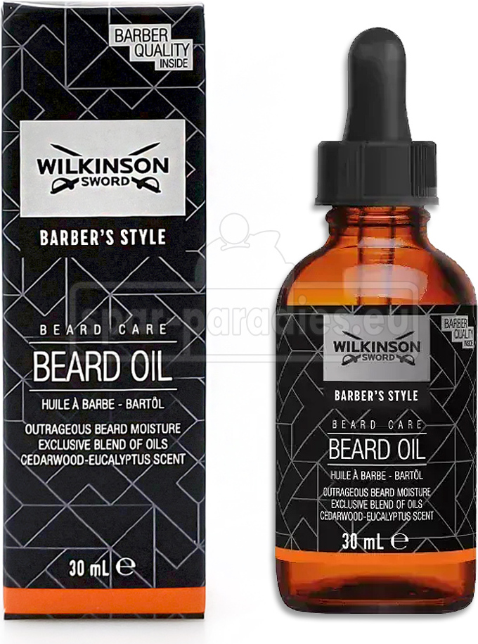 Wilkinson Sword Barber's Style Bartöl, 30 ml W302161000