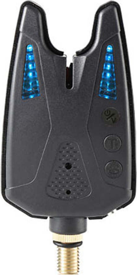 LIXADA Angelalarm, elektronischer Fischbissanzeiger, LED-Angelalarm, ABS, Fischbissanzeiger, blaues Licht