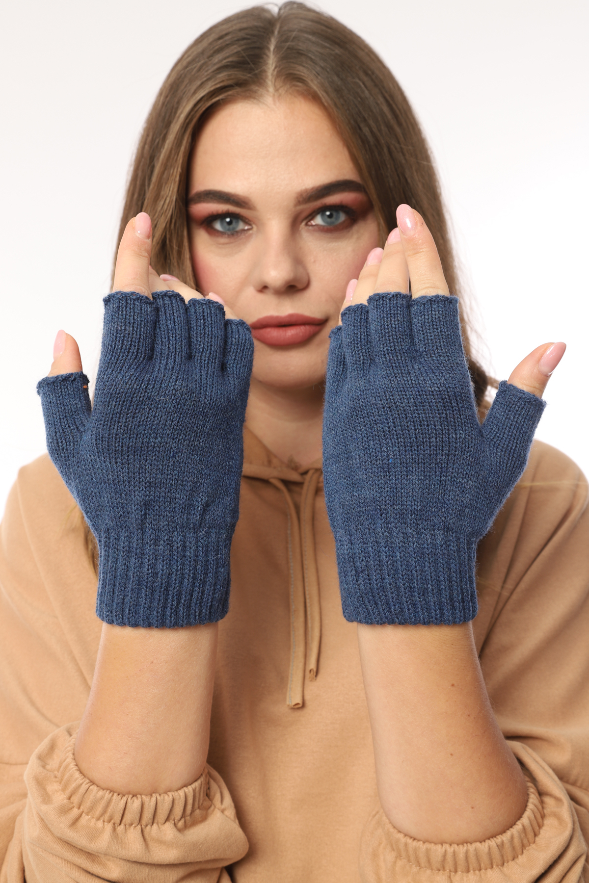 Strickhandschuhe Fingerlose Winterhandschuhe Kaufland de