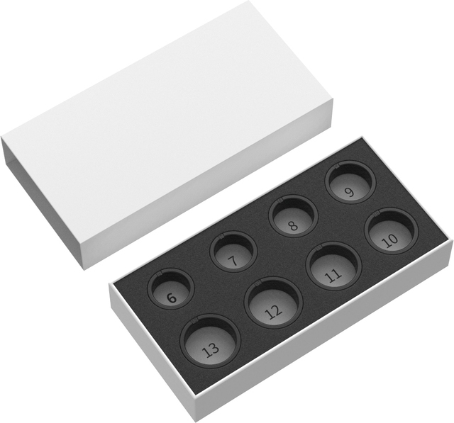 felixx Smart Ring Finger Vermessungs-Set Größen 6 bis13 SR-MD1